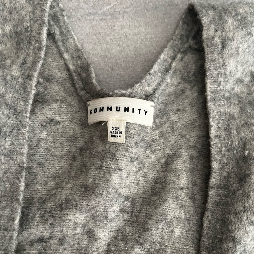 [XXS]Aritzia Community ionic cape cardigan sweater Poncho - Picture 5 of 12